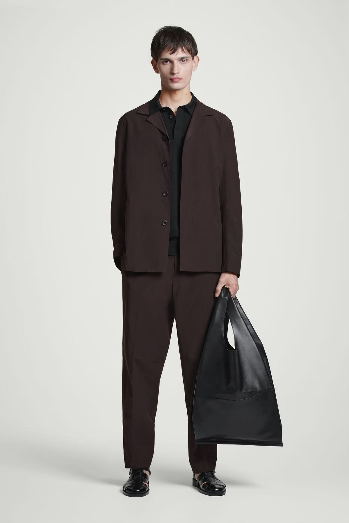 Slouchy Tote Bag - Leather | COS UAE