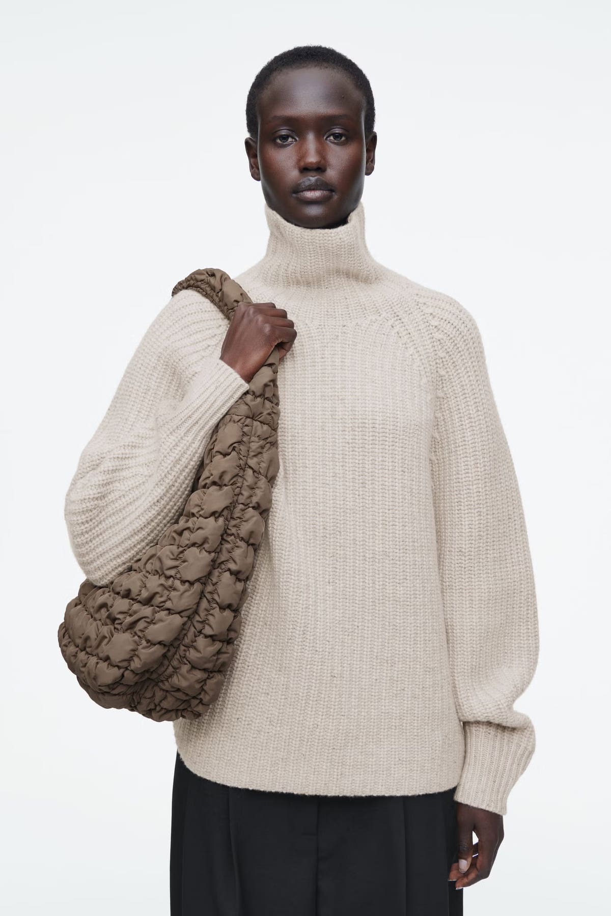 トートバッグ COS Quilted Mini Tote Bag Quilted Mini Tote Bag | COS UAE