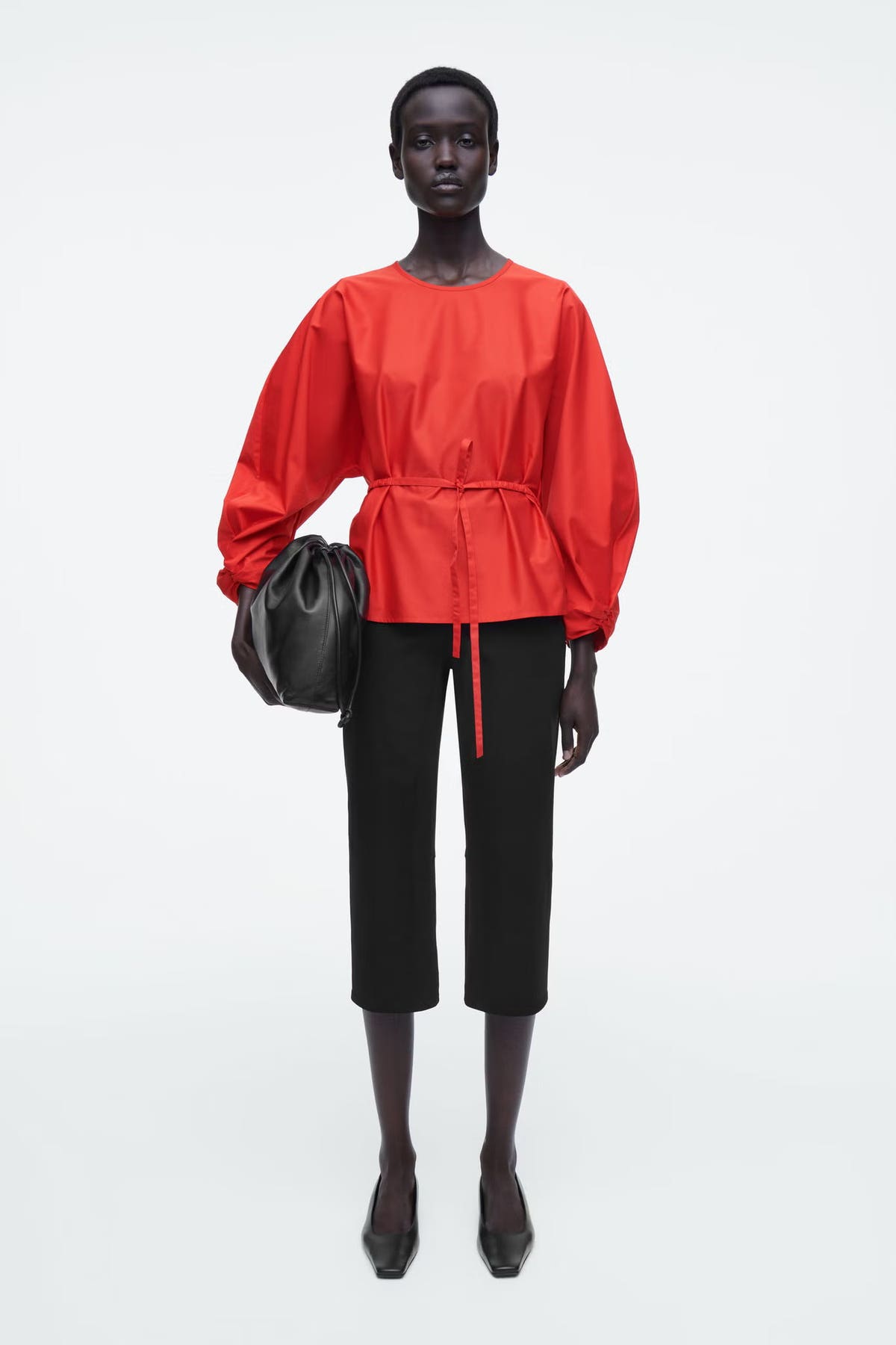 Drawstring Peplum Blouse | COS UAE